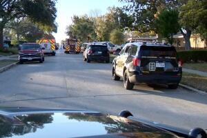 violencia familiar San Antonio tiroteo disputa entre hermanos José Vega muerte mujer herido policía