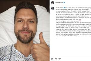 Mauricio Martínez comparte su felicidad tras vencer nuevamente al cáncer