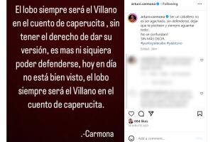 ¿Arturo Camona manda induirecta al hermano de Aracely Arámbula?