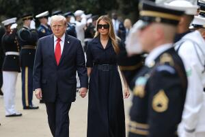 President Trump Attends Pentagon Ceremony On 24th Anniversary Of 9/11