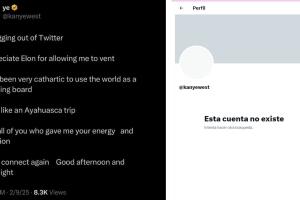 Kanye West decidió cerrar su cuenta de X tras atacar a Taylor Swift.