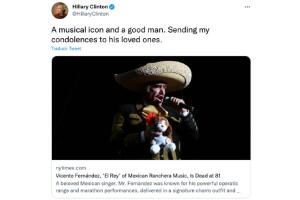 Hillary Clinton Vicente Fernández
