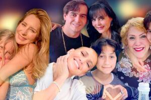 Famosas celebran el Día de la Madre