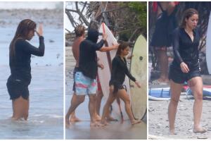 Shakira en las playas de Costa Rica