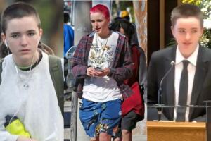 Seraphina se presentó públicamente como Fin Affleck.