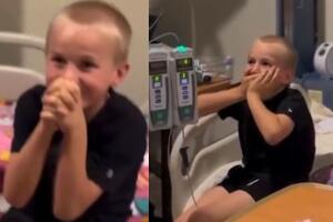 Niño descubre que podría salvar la vida de su hermanita