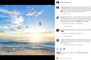 El mensaje de despedida de Andrea García a su padre Andrés García