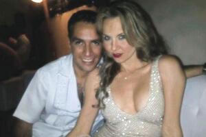 Michelle Vieth y sus hijos