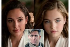 Colección de ilustraciones de Hidreley Diao hijos de parejas del cine y la tv (6).jpg