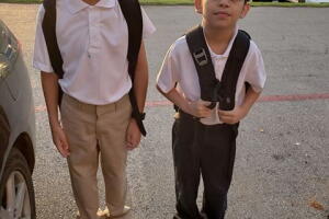 Regreso a clases en el norte de Texas.