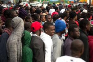 Africanos en la frontera