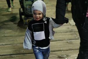 En fotos: Alejandra Espinoza de paseo por Santa Mónica con Matteo