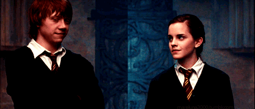 ron_hermione_lecciones_de_amor.gif