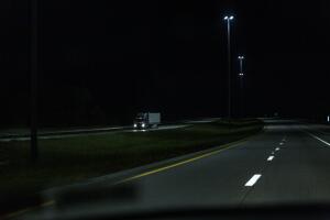 Midnight Expressway Semi Tractor Trailer Truck