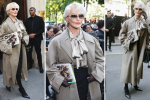 Alexis Stone como Miranda Priestly de 'El diablo viste a la moda'