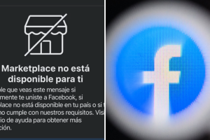 Usuarios reportan fallas en Facebook Marketplace