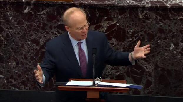 La fugaz defensa de los abogados de Trump en el juicio político 