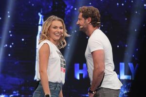 Gabriel Soto e Irina en MCR