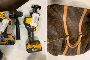 policía-subasta-San-Antonio-herramientas-bolsas-lujo