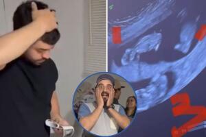 Padre de dos niñas quería tener un varón, ¡y así se enteró que tendrá 3 bebés!
