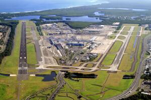 Aeropuerto internacional Luis Muñoz Marín, en San Juan 