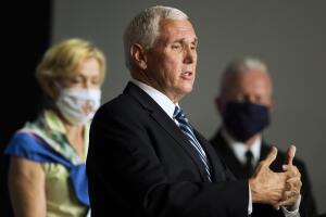 Mike Pence, Betsy DeVos, Brett Giroir