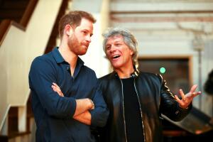 Jon Bon Jovi, Prince Harry, Duke of Sussex