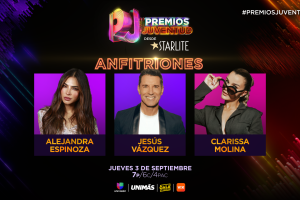Anfitriones Premios Juventud 2026