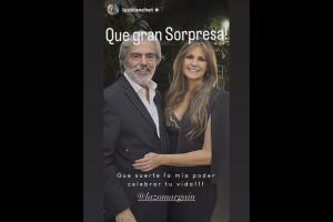 Luz Blanchet celebra a lo grande el cumpleaños del viudo de Edith González