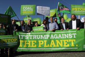 Trump Berlín Protest