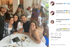 Ana Brenda Contreras se reúne con sus excompañeros de 'Por amar sin ley 2'