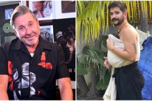 Ricardo Montaner lloró mucho por tener que separarse de su nieta Índigo