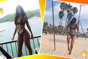 Bárbara de Regil en bikini