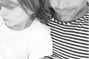 papas famosos con hijos