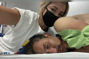 Madre miguel angel roldan colombiano desaparecido en aeropuerto de Miami