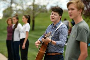 Celebration of Life Service for shooting victim Kendrick Castillo at Cherry Hills Community Church