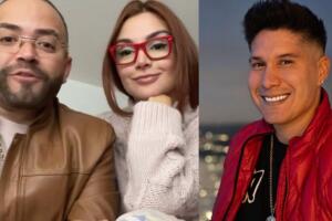 Nacho Mendoza y Chyno Miranda: el cantante revela el sexo de su sexto bebé en reencuentro con su compañero