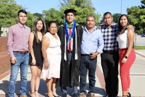 Erick Martinez and family
