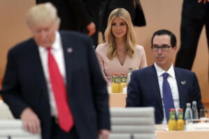 Ivanka Trump en la cumbre del G-20 en Hamburgo, Alemania. 