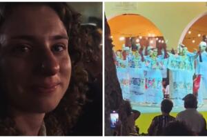 Europea lloró al ver danza mexicana.