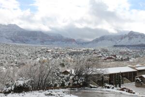 Sedona, un pequeño pueblo al norte de Arizona que se viste de blanco