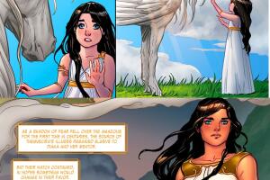 The Legend of Wonder Woman viñetas