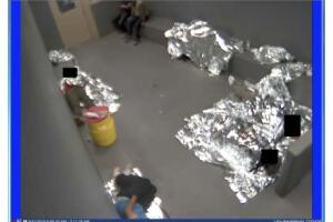 Celdas de la Patrulla Fronteriza donde son detenidos los inmigrantes que cruzan la frontera