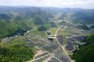 Áreas verdes de China