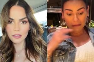 Karina Banda se lleva tremendo susto en Turquía mientras cenaba: su cara lo dice todo