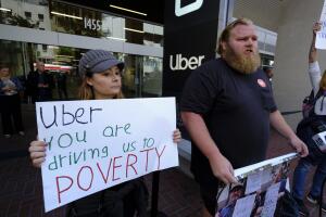 Uber Drivers Tensions