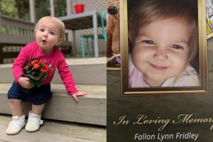 Fallon Fridley, de 2 años