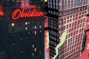 Hotel Obsidian The Umbrella Academy 3 comic y Netflix .jpg
