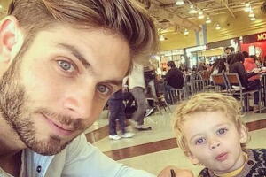 Horacio Pancheri y su hijo Benicio
