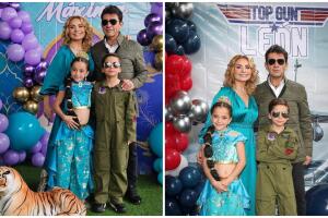 La fiesta de cumpleaños de los hijos de Jorge Salinas y Elizabeth Álvarez